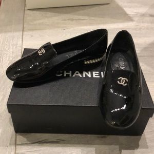 Authentic Chanel Opera Pearl Flats